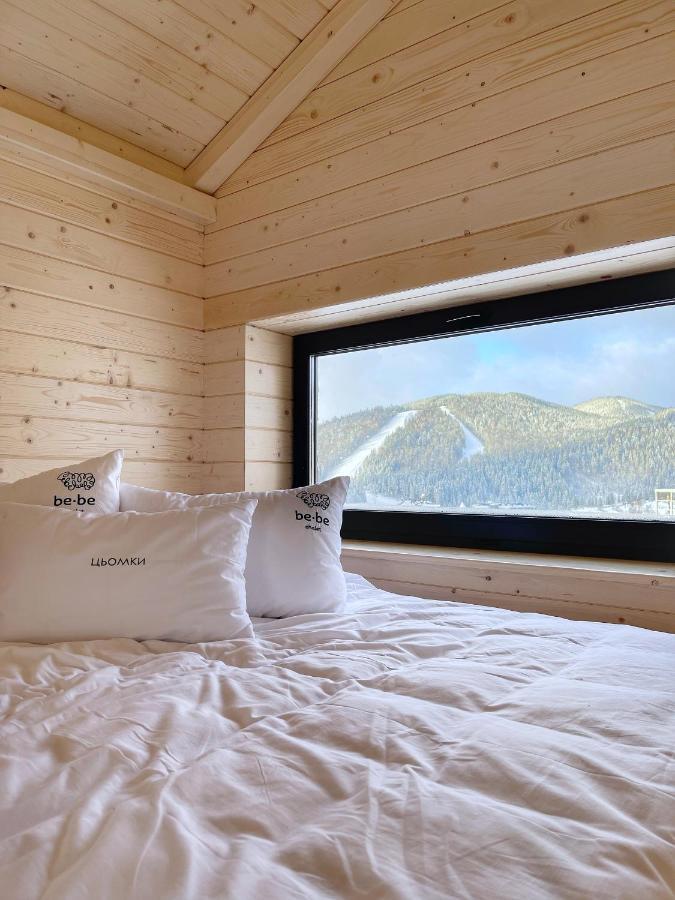 Be Be Chalet - Premium Jacuzi & Private Pool Bukovel Exterior foto