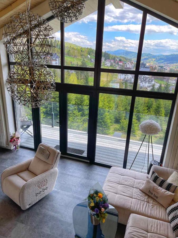 Be Be Chalet - Premium Jacuzi & Private Pool Bukovel Exterior foto