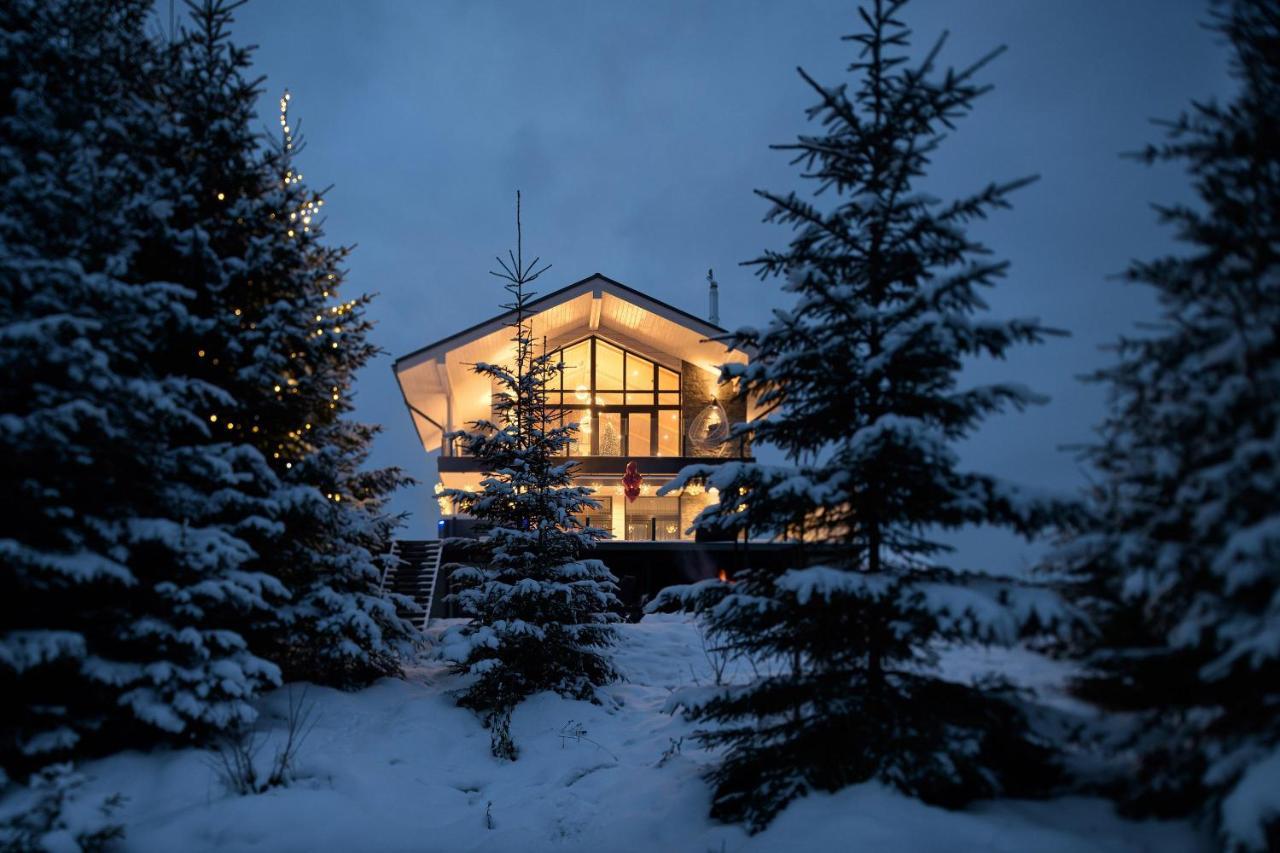Be Be Chalet - Premium Jacuzi & Private Pool Bukovel Exterior foto