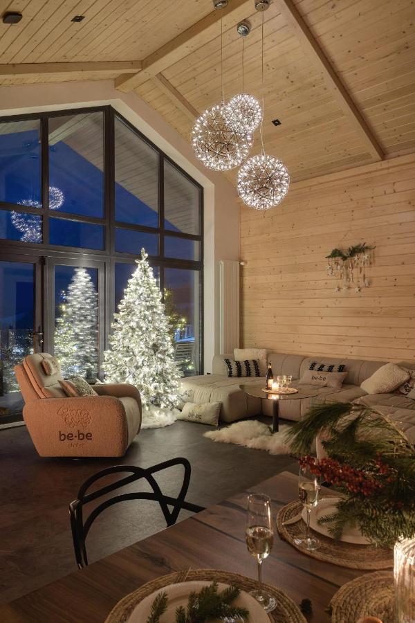 Be Be Chalet - Premium Jacuzi & Private Pool Bukovel Exterior foto