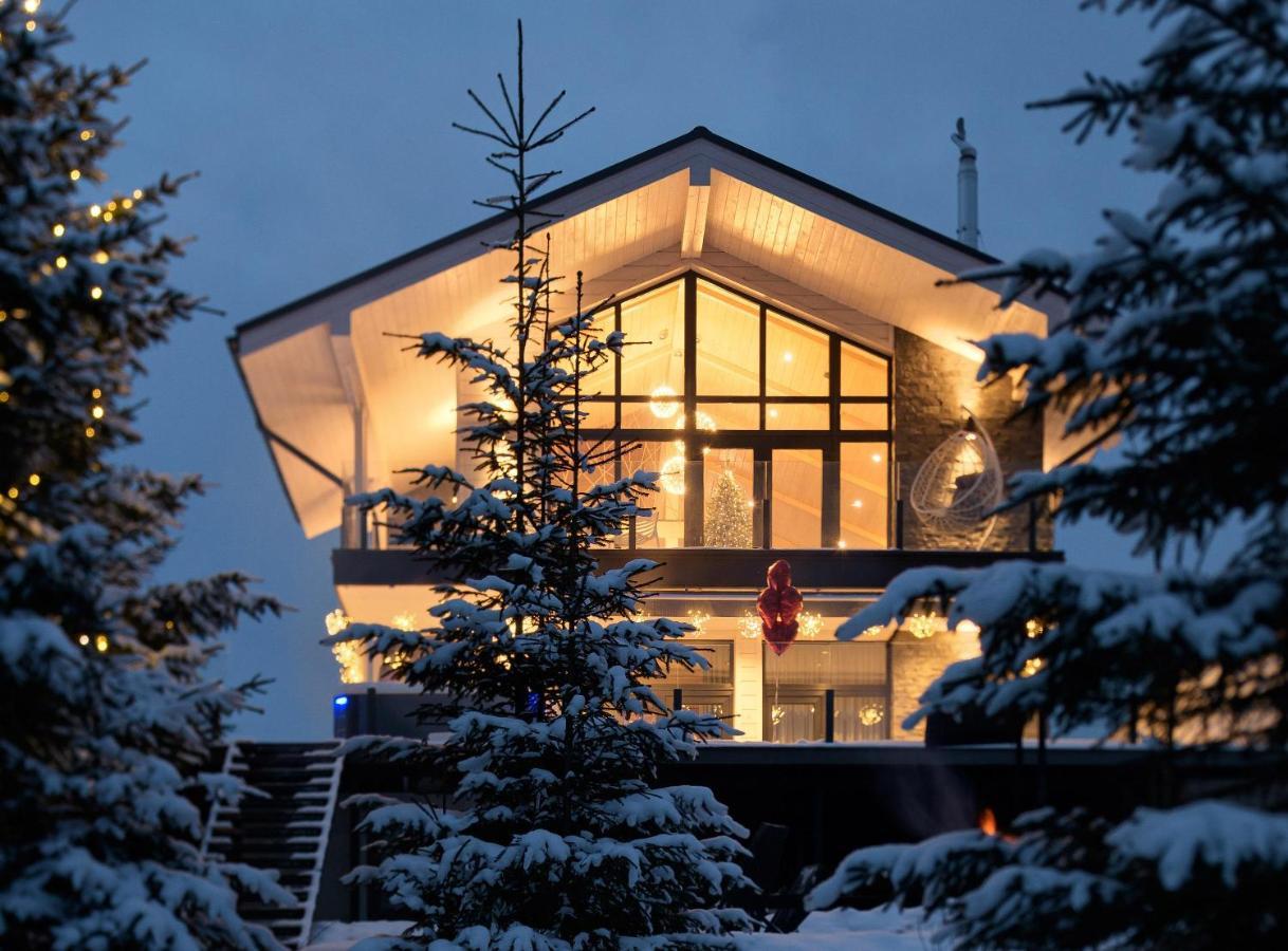 Be Be Chalet - Premium Jacuzi & Private Pool Bukovel Exterior foto